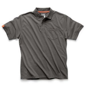 Scruffs Mens Polo Shirt / Graphite